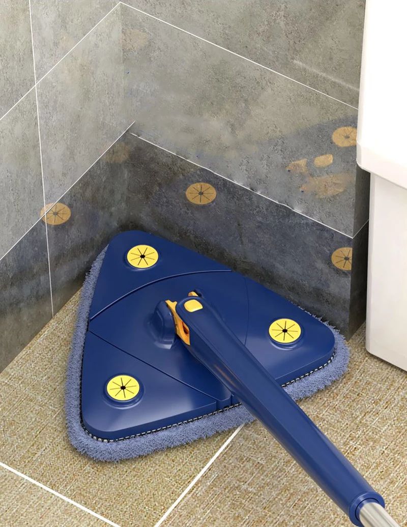 Extended Triangle Mop 360 Twist Squeeze Wringing X-type