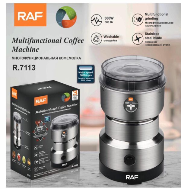 Multi Purpose Electric Coffee Grinder Stainless Steel – 150watts