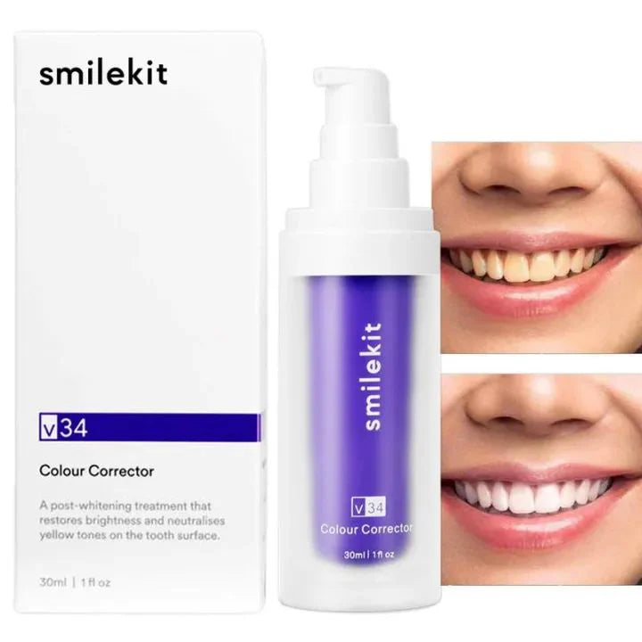30ml V34 Purple Whitening Toothpaste Care For Teeth Gums