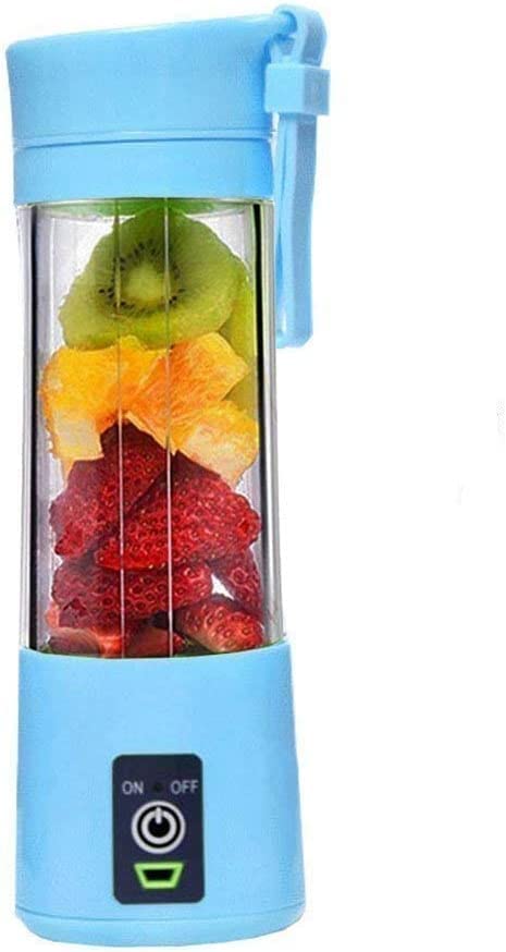 Juicer Portable Outdoor Juicing Cup  Machine Usb Charging Fruit Vegetable Blender (random Color)