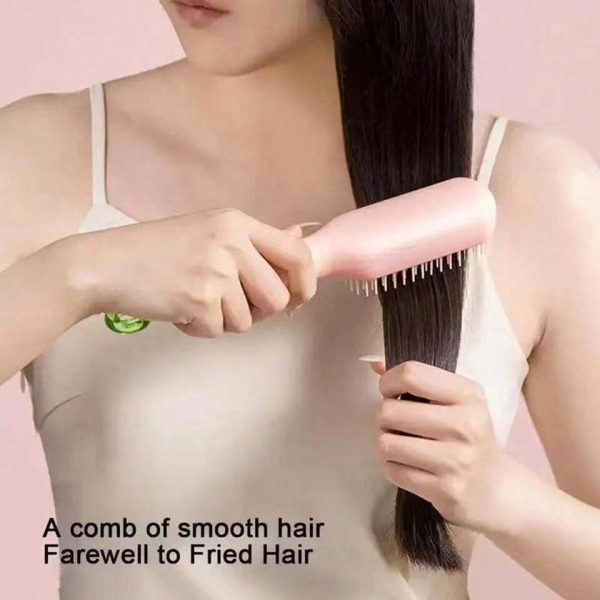 Self Cleaning Anti Static Massage Hair Comb